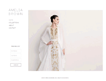 Tablet Screenshot of ameliabrown.com